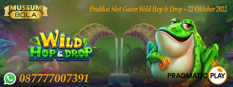 Prediksi Slot Gacor Wild Hop & Drop – 22 Oktober 2022